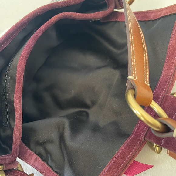 Coach Soho Tweed Demi Flap Y2K Shoulder Bag EUC - Picture 13 of 17